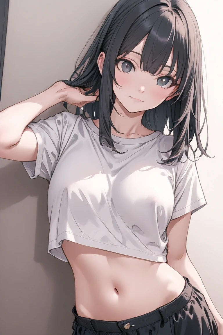 1girl in、AS-Adult、Cute underwear、Upper body portrait、