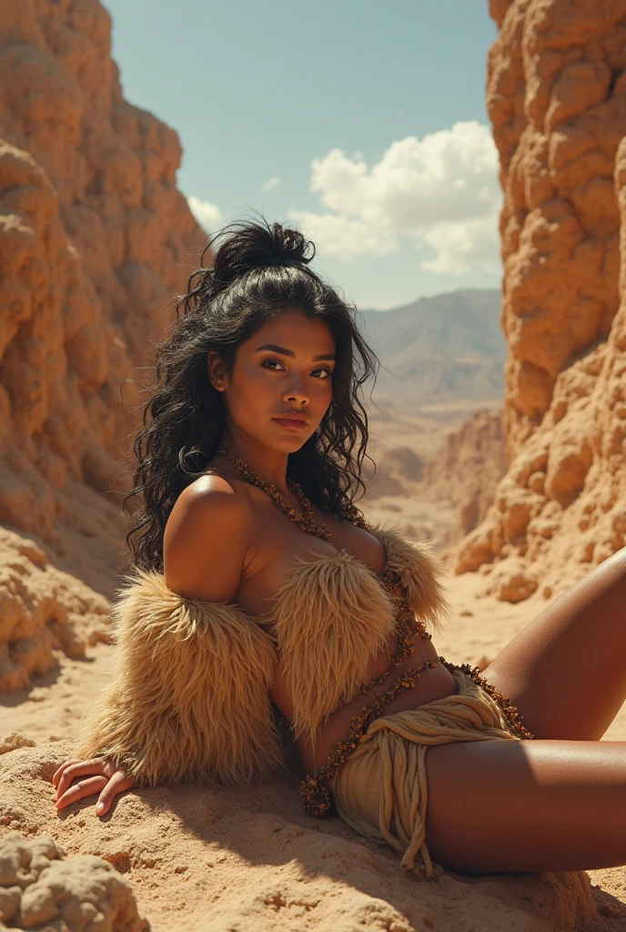 (Best quality, 8k, 32k, Masterpiece, UHD:1.2), "Transform the image into a mesmerizing desert landscape reminiscent of the mystical realm of Sumeru from Genshin Impact.
Begin by depicting vast expanses of golden sands stretching as far as the eye can see, with towering sand dunes rising and falling like waves in an ocean. Render the dunes with intricate detail, capturing the rippling textures and shifting patterns created by the wind.
Incorporate elements of ancient ruins scattered throughout the desert, with weathered stone structures partially buried beneath the sands. Show crumbling pillars, broken archways, and eroded statues rising from the desert floor, hinting at the passage of time and the mysteries of the past.
Use dynamic lighting to evoke the harsh glare of the desert sun, casting long shadows across the landscape and illuminating the ruins with warm, golden hues. Show sunlight reflecting off the sands, creating a shimmering mirage effect in the distance.
Include subtle touches of vegetation such as hardy desert plants and scattered patches of scrub brush, adding contrast to the barren landscape and hinting at signs of life amidst the desolation.
Finally, imbue the scene with an air of ancient mysticism and intrigue, inviting viewers to explore the secrets hidden within the shifting sands of Sumeru."