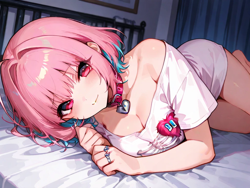 A five-year-old , completely naked, sleeping on her stomach with her buttocks raised. A stranger inserts his entire finger into her pink vagina and her sexual organ, and a lot of semen comes out. She looks up while lying on her stomach. She is crying loudly and is tormented. She has traces of innocence, upside down, lying on the floor, completely naked, with a smooth back. A person. He puts his hands on the child's face and hits her harshly