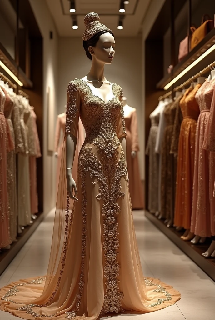 Ek dress dumy pe ki golden blouse ho snake design ke sath or no so much open thoda uper se heavy or niche ek full skirt jo one side leg show kare or blouse half sleevs ho or pet v shape me dikhe