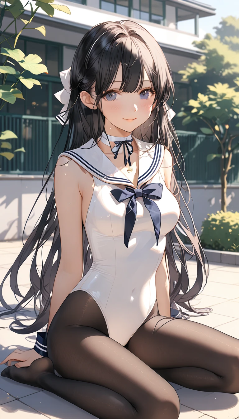 ((2D beautiful girl、top-quality、Perfect Finger 1.1、Perfect Anatomy 1.1、extremely delicate and beautiful illustration))、cute petit girl、(transform sequence)、((Priest style leotard))、8years old、elementary student、Lori、Chiquita、Fractal Art、baby-face、((stright long hair))、big drooping eyes、A smile、Full body depiction、(1 persons)、(Shrine maiden style leotard)、European style square with blue sky、The color of the costume is blue and white、cat ear、Princess、