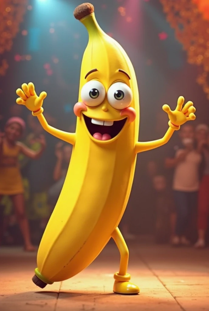 you can make the fortnite banana with the drawing style of the friday night funkin game