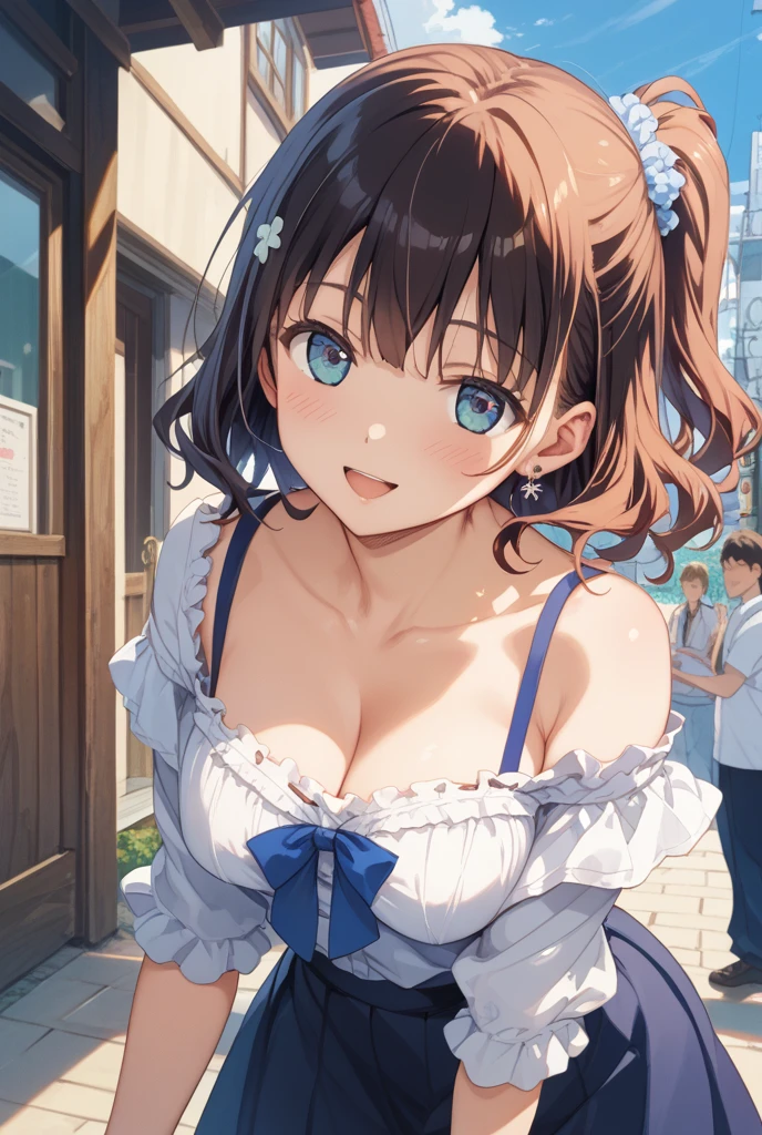 ((Top Quality)), ((Excellent)), (Details),,((nymph)),10 years old, Black Hair,(Childish face),((Straight Hair)), shiny hair, a Girl ,Medium Breasts, ((Blue Eyes)),masterpiece,, ((white ao dai)),((Áo dài)), ((Top Quality)), ((Excellent)), (Details),,((nymph)),10 years old, Black Hair,(Childish face),((Straight Hair)), shiny hair, a Girl ,Medium Breasts, ((Blue Eyes)),masterpiece,, ((white ao dai)),((Áo dài)), , ultra realistic, 32k, extremely detailed CG unity 8k wallpaper, best quality, soft lighting, solo, Straight Hair, blunt bangs, hair bow, hair ribbon, ribbon, ((white ao dai)),((white Áo dài)), outdoors, (Vietnam street), 1girl, black bow, cate , stunning environment ,vibrant colors ,((Straight Hair)),, ultra realistic, 32k, extremely detailed CG unity 8k wallpaper, best quality, soft lighting, solo, Straight Hair, blunt bangs, hair bow, hair ribbon, ribbon, ((white ao dai)),((white Áo dài)), outdoors, (Vietnam street), 1girl, black bow, cate , stunning environment ,vibrant colors ,((Straight Hair)),((topless)), ((topless))
