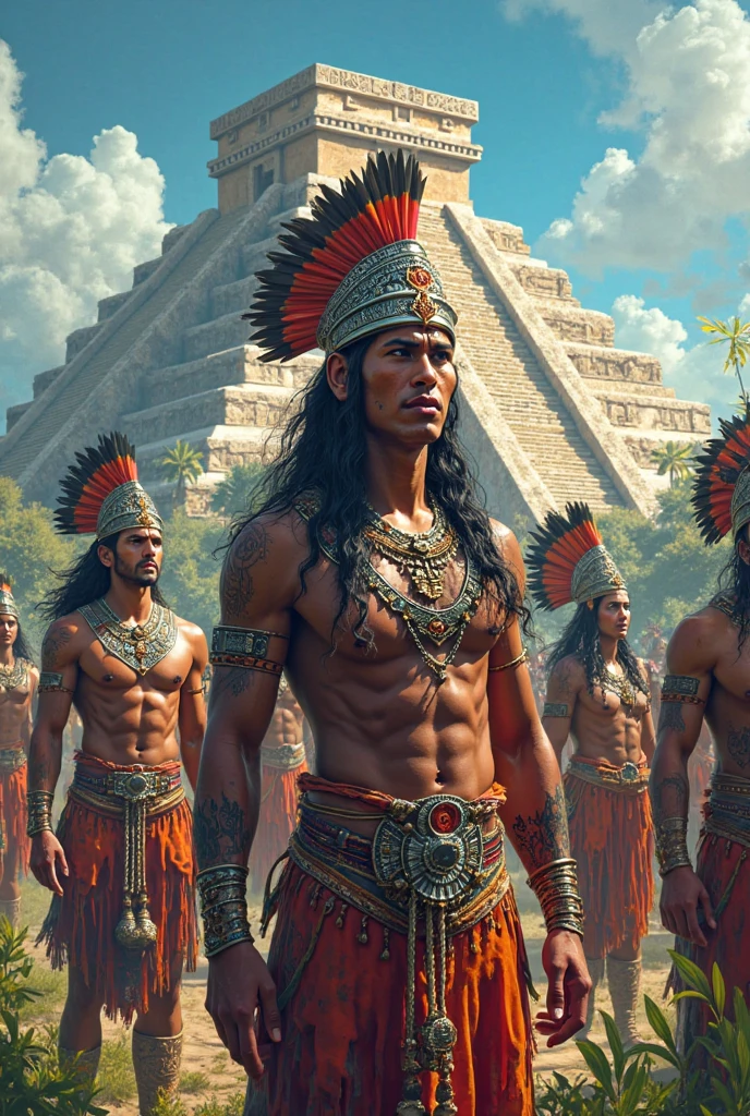 Animated Peruvian Inca Gods