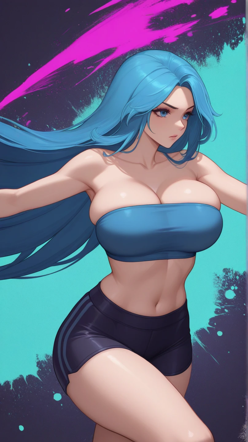 extremely delicate and beautiful, Amazing, finely detail, masterpiece, ultra-detailed, highres,best illustration, best shadow,intricate,sharp focus, high quality, Morrigan Aensland, solo, long hair, curvy, milf, giant breasts, sexy body, black yoga pants, genshin impact,