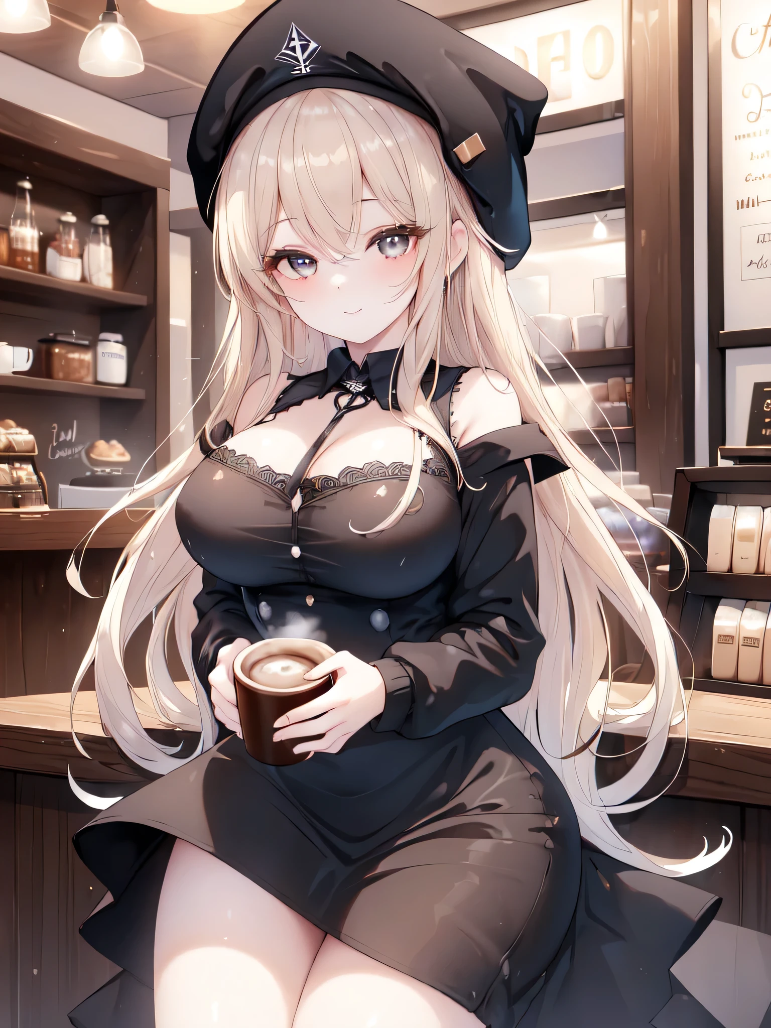 masterpiece, best quality, official art, extremely detailed CG unity 8k wallpaper, detailed background, (hand by Guido Daniele), (detail fingers), (dynamic angle), (1 mature girl), (curvy:1.11), (jirai fashion with pink blouse and black mini skirt:1.22), standing, (holding handbag:1.12), (blonde long hair:1.21), (ahoge:1.14), (high ponytail:1.13), (hair intakes:1.14), (green eyes:1.2), (half-closed eyes:1.12), (frills, lace, ribbons), (black lase sock bow), (black bow on chest:1.13), (seductive smile), blush, (huge breasts), narrow waist, shiny skin, outdoors, ((night)), (street), shibuya \(tokyo\), (public), (crowd),
