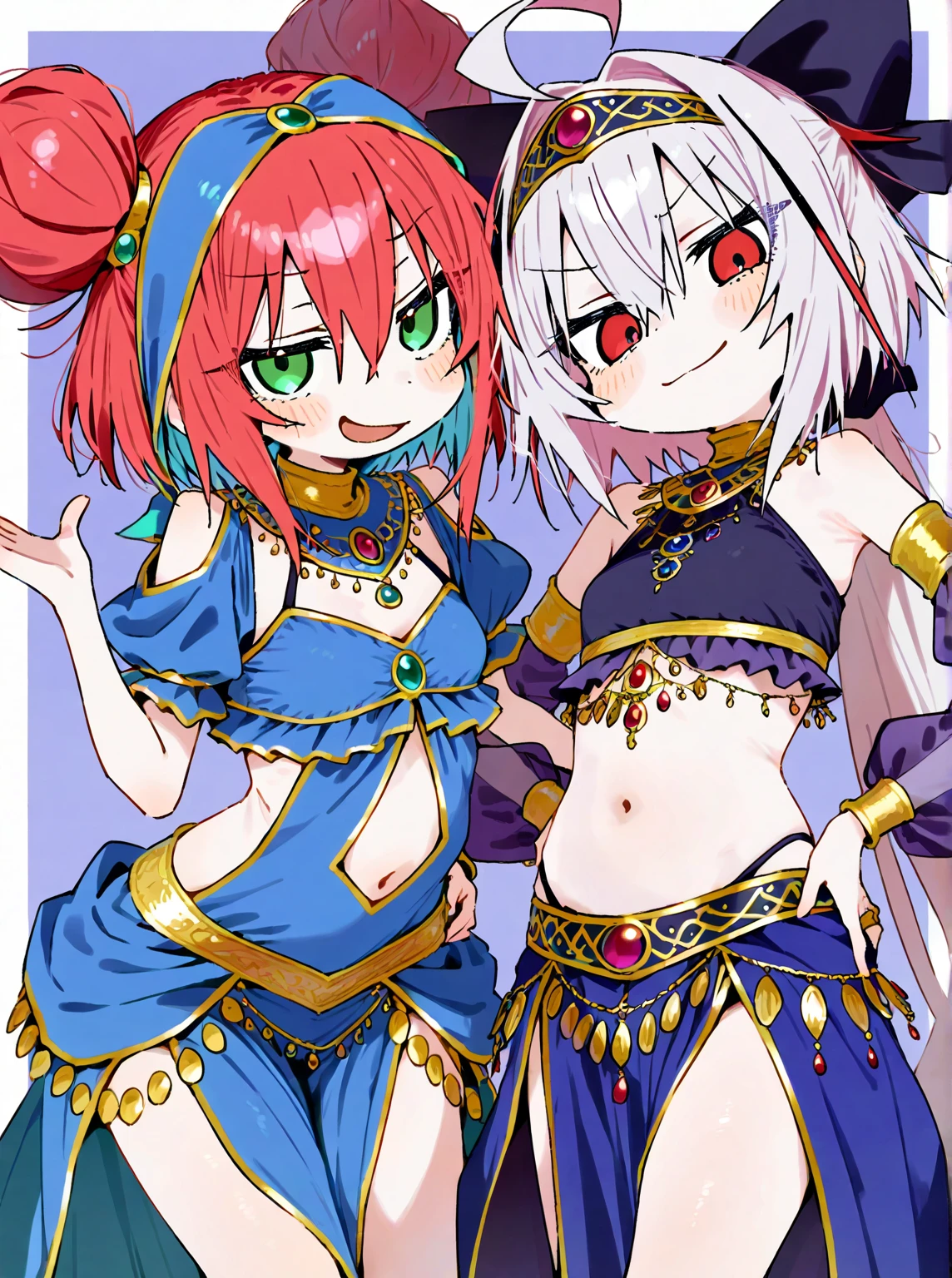 (((lion girl))), (((pink hair))) (((smile))), (((full body))), (((standing pose))), (((bikini top))), ((((long and baggy Belly Dance Harem Pants)))), (((bare feet))), (((fully detailed)))