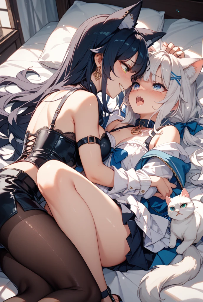 twins、tits、Spread your legs、Love juice overflowasturbation with a dildo、Orgy、garter belt、Sex