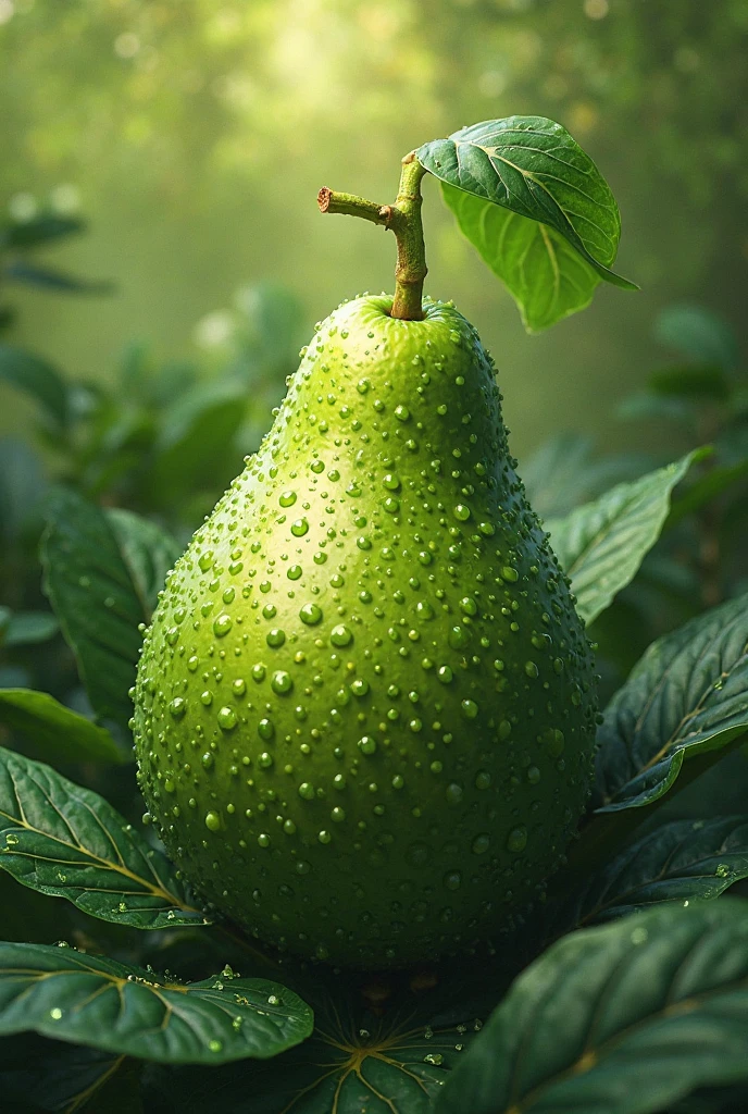 Avocado on a marijuana plant