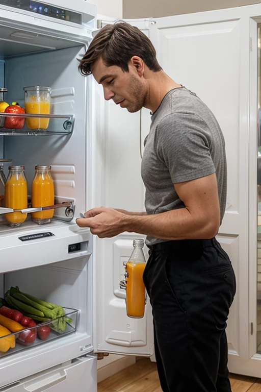 There's a man standing holding a water bottle, foto vazada, foto fit, com abdominais, potrait de corpo inteiro segurando garrafa, usando tanga, full body photogenic shot, magro, mas musculoso, sporty physique, [ adamantly defined abs ]!!, Posar e flexionar, in good physical shape, [ ABS rigidamente definido ]!!, tanga