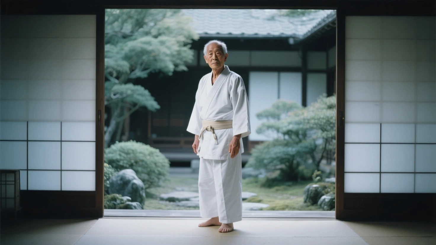 （male people），60 years old，Samurai clothes，Strong build，（in a kimono，The hem opens），The reveal panties，In old Japanese houses，On tatami，large bulge，The crotch faces the camera，The camera is focused on the crotch，High fidelity，Sexy action，Hands touching the crotch，Sexy action，Wear socks，well-illuminated，Warm lighting