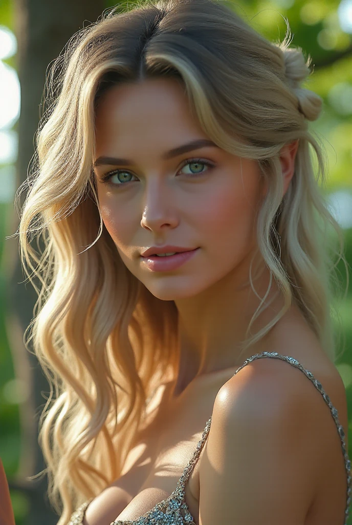 femme avec débardeur et culotte assortis, aux yeux bleus, Portrait Sophie Mudd, Portrait de Corinna Kopf, cheveux blonds et grands yeux, Selfie d’une jeune femme, ohne Maquillage, maquillage naturel, Regarder directement dans la caméra, Visage avec Artgram, dezentes Maquillage, Grande photo du corps entier, dans la chambre, gros seins, Blond, Latin