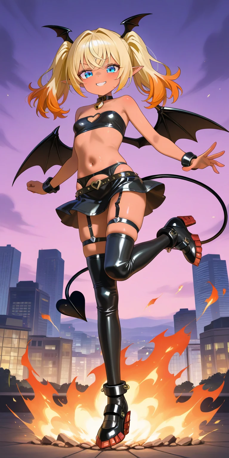 (best quality, highres:1.2, ultra-detailed), girl, walking in the night city streets, catwalking, elegant walking, ultra-long hair, extremely detailed face, enhanced lips, enhanced eyelashes, sharp eyes, glowing eyes, lri, simple Kunoichi suit, legs, holding down a katana, simple smile, expressive, dark suit  outfit from , night cityscapes, ultra-detailed city, full body shot, prepotent and confident walk, fingerless gloves, studio lighting, 1 person, erect walk,  view, walking towards the streets, plate katana, simple kimono Kunoichi, bare back, 30 years old woman, differents point of view, 