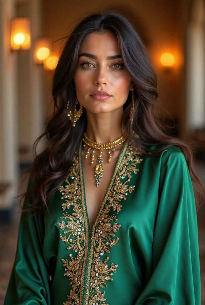 Beautiful 30yo Iranian woman in a dak theme