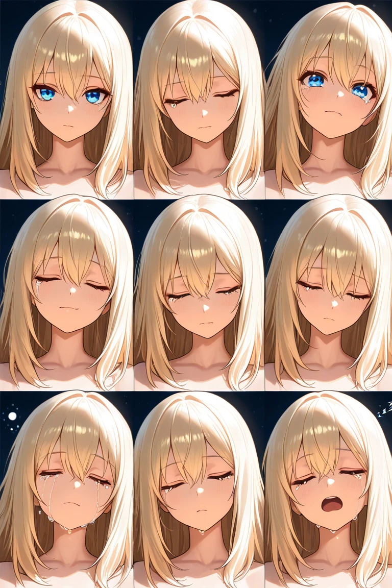 nsfw, (Perfect Anatomy)、Mastepiece、Ultra High Quality、 8k、masterpiece、Highest quality、Ultra-high resolution、Maximum resolution、Very detailed、Professional Lighting、anime、woman、thin、Very beautiful face、Very beautiful eyes、(Highly detailed eye)、Highly detailed face、Blonde, (ahoge), wavy hair, Pink eyes, blonde hair green dip-dye hair, stomach cutout, thigh boots, high heels, white mini pencil skirt, white off shoulder, makeup, eyeliner, eye shadow, pink cheek, pink lips, full body, (((Jumping with a straddle)))
