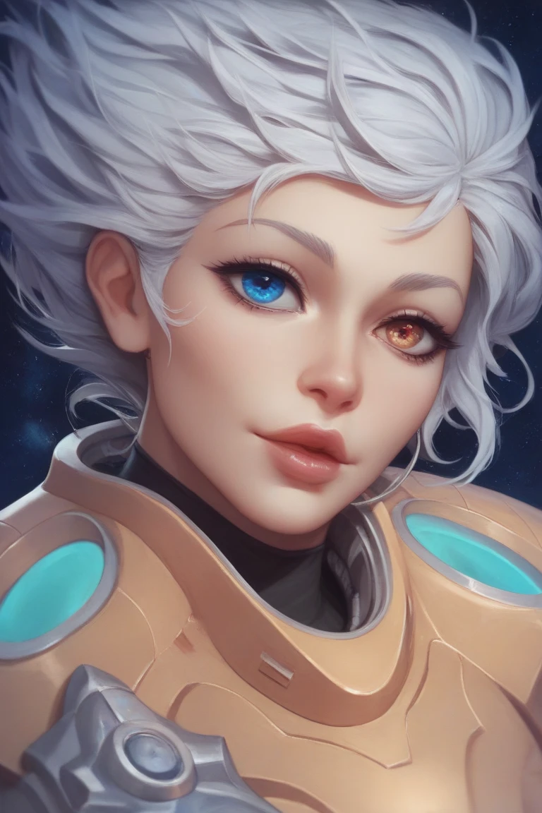 Masterpiece, best quality, realistic, colorful cinematic lighting, photo of, (beautiful [T'au|woman] fire warrior with updo white hair), (wearing technologically advanced armor), ((perfect face)), pretty eyes, ((blue skin)), [alien], Shas  Warrior, Warhammer 40k, fanart, vivid details, vibrant colors, background is landscape of alien planet, (mountains:0.9), (lush vegetation), detailed background, dynamic pose, aggressive look, complex, RTX, (bloom:0.5), (lens flare:0.5), (intricate galaxy and star cluster in the night sky above), sci-fi, 50mm prime lens, F/2.8 aperture, (highly detailed, hyperdetailed), hyper realistic, lifelike texture, photorealistic, 8k, sharp focus, unreal engine, ENB, cinestill 800