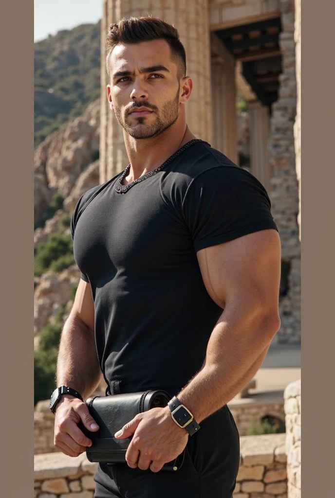 one handsome muscular young man, Mt. Fuji and cherry Blossoms blooming in the background, big male genitals, mischievous smile, (details: 1 1), natural muscles, high quality, beautiful eyes, (detailed face and eyes), (faceless: 1 2), noise, real photography、... PSD, Sharp Focus, High Resolution 8k, Real & Professional Photography, 8K UHD, Soft Lighting, High Quality, Film Grain, FUJIFILM XT3