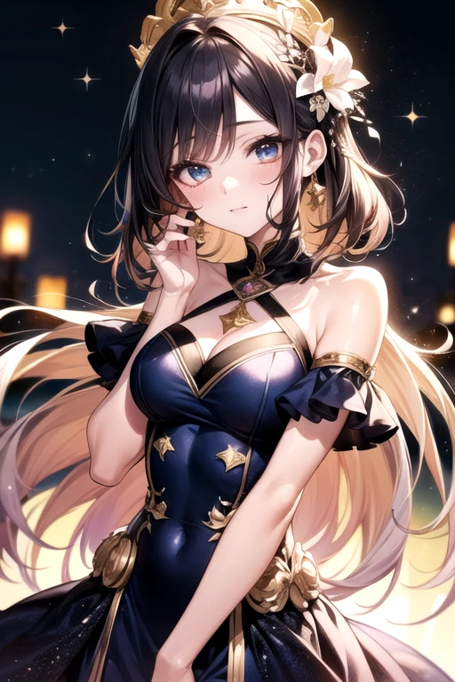 Highest quality Highest quality Draw a face carefully High-definition anime-style face Super Glowing Skin Long black hair Brown leotard Golden pantyhose Succubus lure smile squat Show the soles of your feet Close up of the soles of the feet