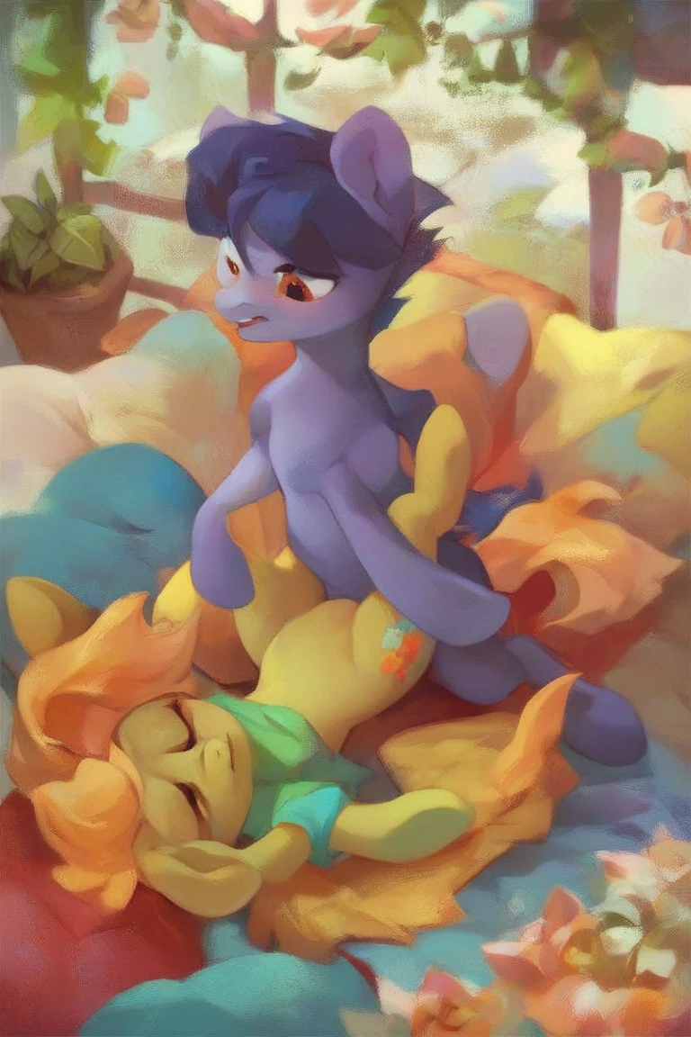 score_9, score_8_up, score_7_up, score_6_up, Rainbow Dash, pony mare, pegasus, female, human, bed, urine, pissing, golden shower, watersports, female, heart, heart eyes, human male, human male on mare, human on pony action, interspecies, male, mare, nudity, one eye open, sex, straight, ahegao, penis, balls, foursome, group sex
