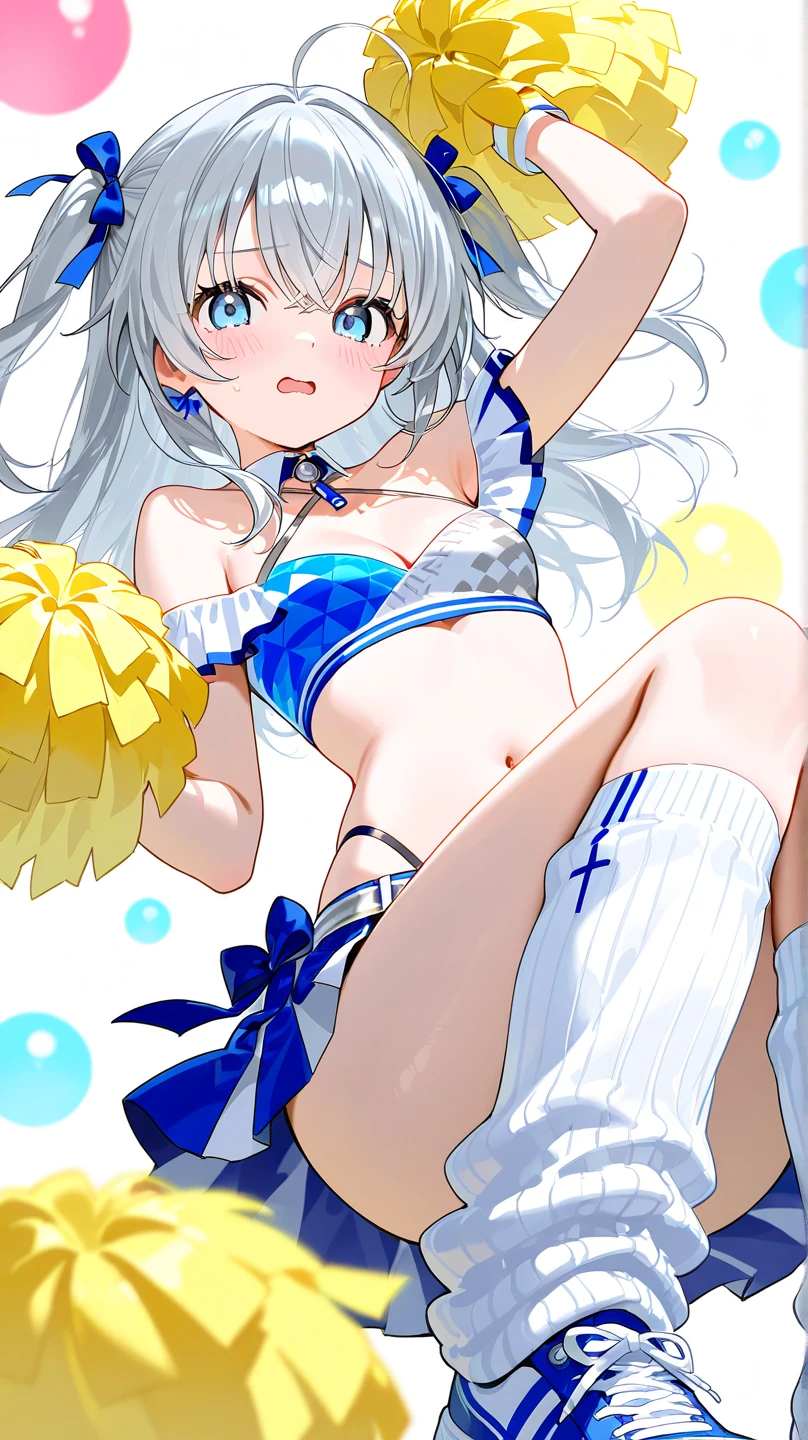 Highest quality, A seductive smile, Spread your legs,Panties,cheer leading