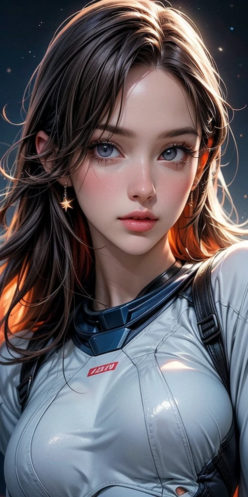 (best quality,4k,8k,highres,masterpiece:1.2),ultra-detailed,realistic,photorealistic:1.37, portrait, beautiful detailed eyes, beautiful detailed lips, celebrity makeup, extremely detailed face, long eyelashes, intimate view, classic oil painting, soft lighting, vibrant colors, warm tones, sensual atmosphere, 1 beautiful 18 year old Spanish girl, natural brown hair, flawless skin texture, gentle breeze, frontal shot, young Spanish girl, from Space, Slender, small breasts, (((wearing very short wet rags))), (((moaning))), on a spaceship, view of planets, Space, cocktail, (ariana grande), ((Maria Becerra)), 2girls, (kissing), blonde instagram model, ((16 years old)), (((outerspace))), (((cleavage)))
