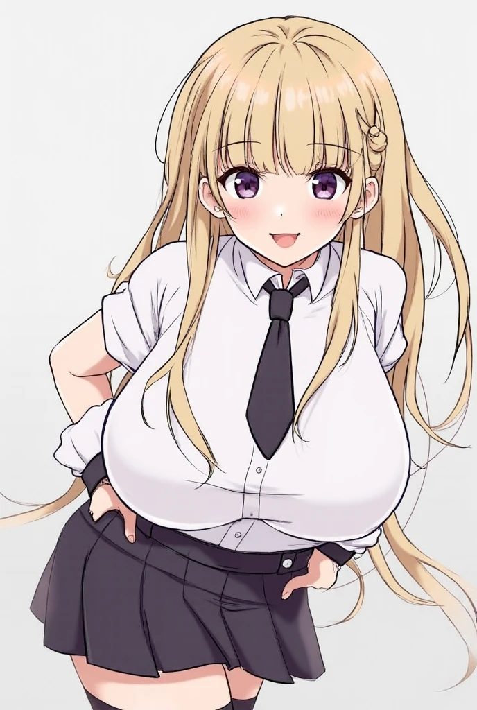 Invisible person,school uniform,superbusty,
