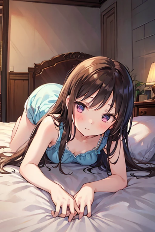 Sex by a man, The other visible person,nfsw, sexi, 10 years, brown hair, light skin, realistic, with long hair, light brown eyes, Realistic human skin, Real child image