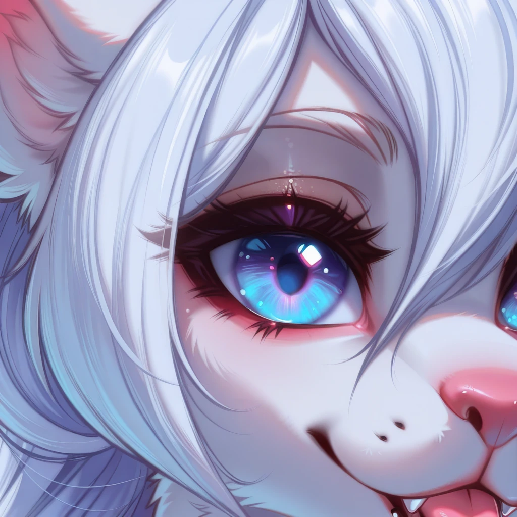 One, check_9,check_8_up,check_7_up, source_cartoon, source_fluffy, Catboat, Anthro fluffy feline girl, tall body, hourglass figure, Adult woman, Blue eyes, :3, muzzle, pink nose, silver fluffy body, tabby gray tabby cat, длинные светлые hair, hair, Closing one eye, standing, hand to her face, She is laughing, Loving expression, simple white background, Wear a blue bandeau, (realistic, Photorealistic, hyperrealism, Photo, hyper detailed fur):1.3, amazing, ultra clarity, 4K, excellent quality, high detail, close-up, bare chest, , cum on face, sex oral dick oral, human penis, Zoophilia, cute sucks dick, the cat gently sucks, caresses with tongue, Sperm drips from the mouth, balls dick, shaved balls, big dick, juicy dick, touches eggs with hands, plays with eggs, naked, Nipples, Foreground,sperm stretched on tongue, looks at the viewer, sexy look, sperm sticky on face, sniffs dick, head of the penis, close-up кавычки, strokes the girl's head, Water park premises, Waterpark