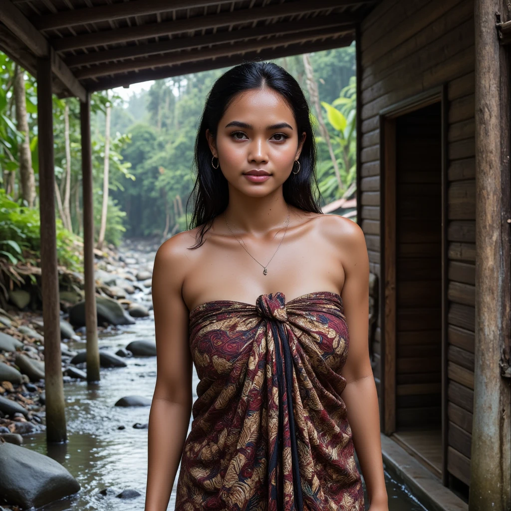 Araffe woman, beautiful,ponytail, ผู้หญิงlong hairชาวเอเชียตะวันออกเฉียงใต้ที่มีใบหน้ากลม, Chest circumference measures 38 inches., Warm light, morning sun, long hair,black eyes,abdominal muscles, The body is beautiful and strong., The chest is rounded and rounded., (digital painting, HDR, high contrast), 3-D, 8K, 45,000,000 pixcls,Asian girl, Gorgeous Chinese model, Japanese model, beautiful asian woman, Japanese goddess, Very beautiful girl., beautiful young woman, very beautiful woman, Attractive and beautiful, sexy girl, Asian girl, beautiful female model, jaw-dropping beauty, Attractive face and body, golden eyes details, long hair, stand, close to the viewer, Thai girl, rain award winning photo, school girl, หลังrain, rain!, ในตอนเย็นระหว่างrain, Wet from the rain, rainเปียก, rain portrait, Beautiful and smiling, Masterpiece, best quality:1.2),,(8K,height,raw image,realistic,photo-realistic:1.3),(Fine texture,Fine fabric,Beautifully detailed face:1.25),professional lighting,Photon mapping,beautiful soft light,Radiation,Physical rendering,Ray tracing, Modeling style, Modeling style, (วอลล์เปเปอร์ CG unity 8K ที่มีรายละเอียดมาก), Full-length photos of the most beautiful works of art in the world,