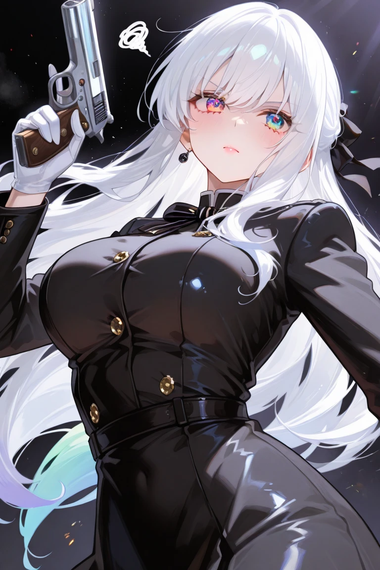 absurd res, high res, (masterpiece:1.4), ultra-detailed, 1girl, from above, space, floating
