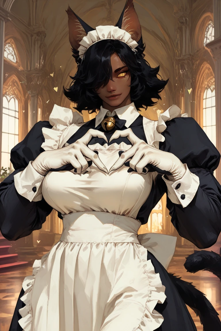 score_9,score_8_up,score_7_up,
Clergyxl,pointy ears,hair over eyes,silver hair flat chest,smile,teeth,very short hair,hips,
bare shoulders,white strapless dress,pearl earrings,wrist cuffs,wristband,neck brace,
church,underworld, middle dark skin,