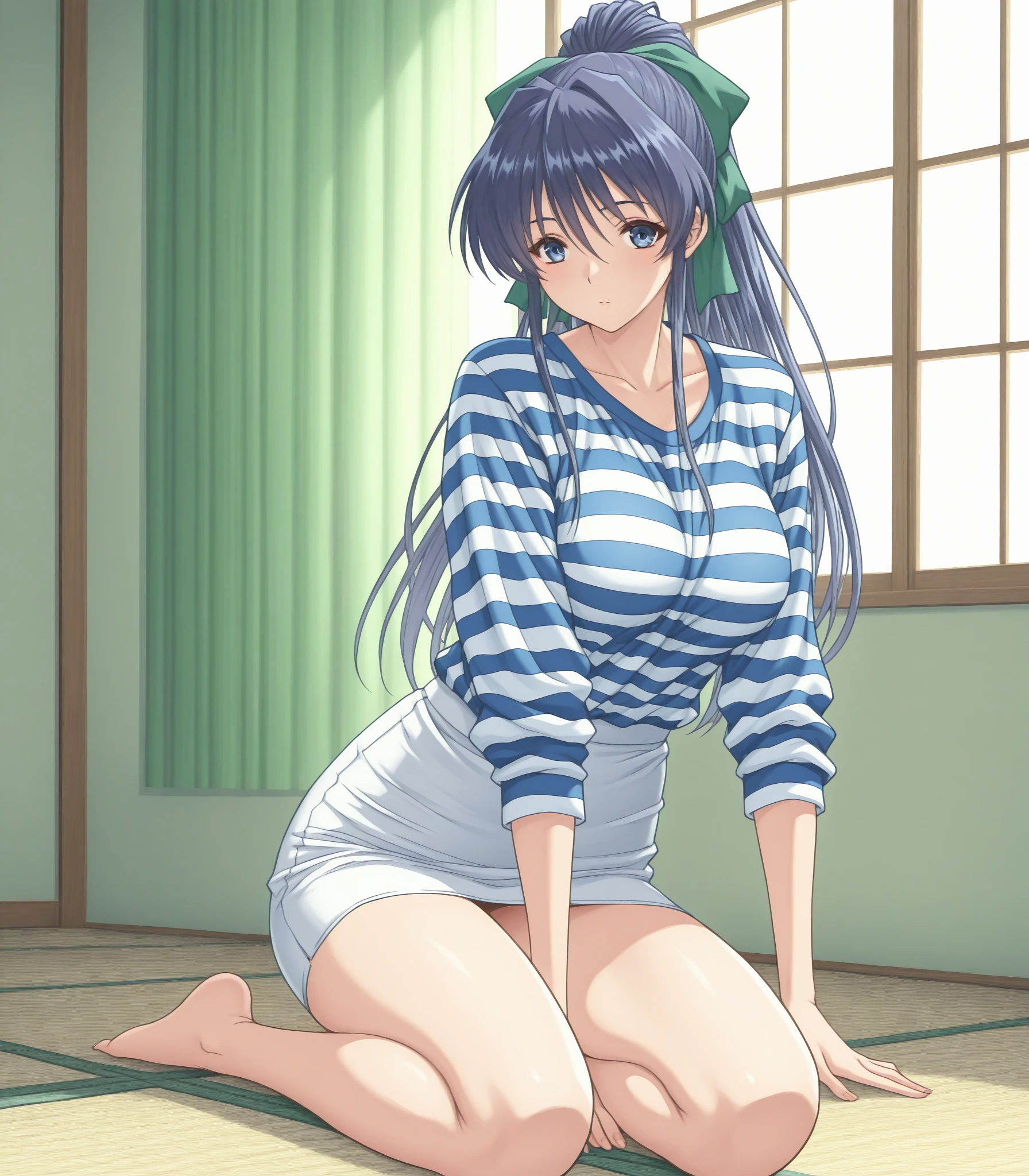 (masterpiece, best quality), intricate details,
1girl, <lora:Kizuki - Inuyasha - Higurashi Kagome:0.8> higurashi kagome, black hair, brown eyes, long hair, medium breasts, serafuku, sailor collar,
<lora:MS_Pants_Pull_Lite:0.8> clothes pull,pants pull, pants, underwear, clothes lift, shirt lift, lifted by self, white bra, white panties, sitting on toilet, bathroom, blushing, embarrassed,