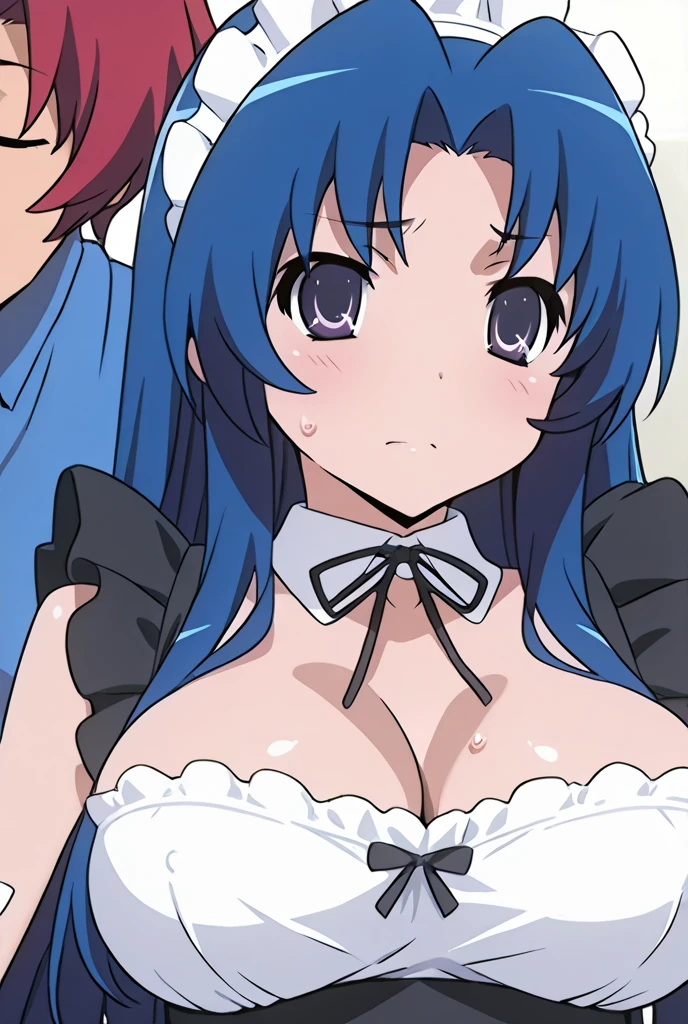 Top image quality、hightquality、very large udder、Too big、Underwear、Lace bra with light blue ruffles、Light blue bra shoulder straps、Light blue lace panties、Beautiful nipples、Beautiful areola、beauty legs、natta、a room、blushed face、Moist eyes、Seduce a man、sexy  pose、Bewitching mouth、