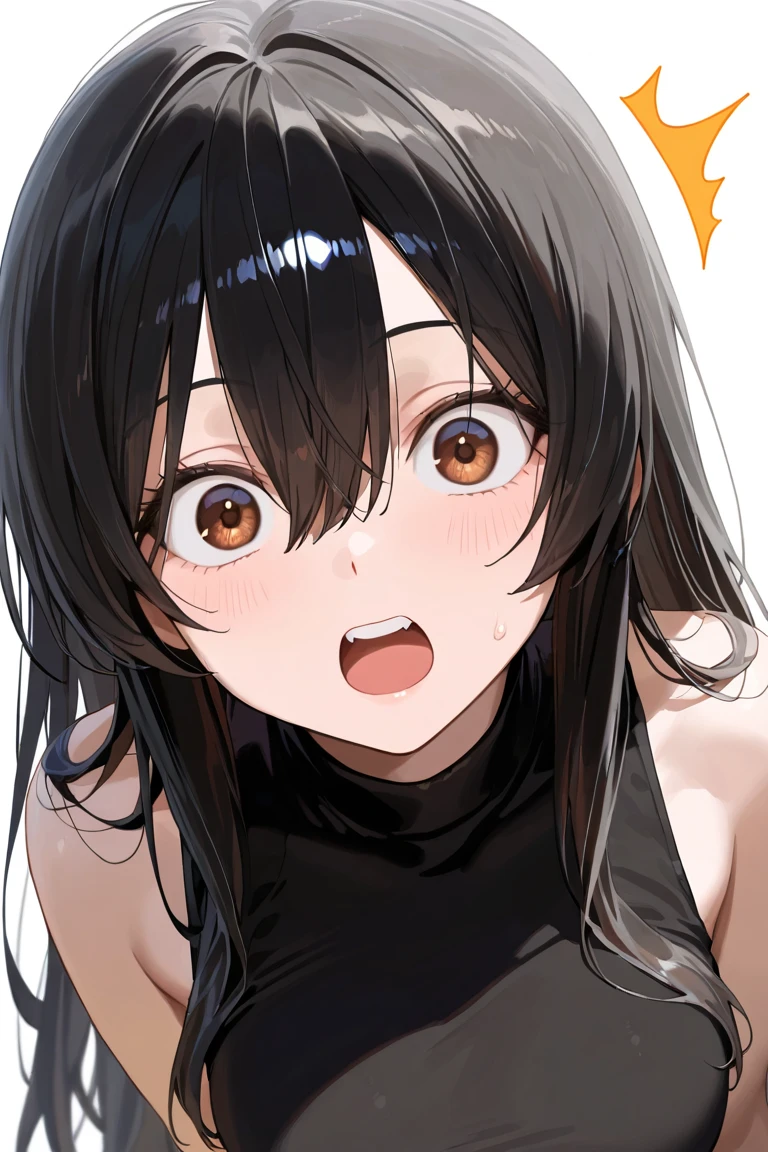 (extremely detailed eyes and face:1.37),( beautiful detailed eyes,absurdres:1.37),( incredibly absurdres:1.37), huge filesize , ultra-detailed, highres, extremely detailed,1girl,

tifa lockhart, final fantasy, white crop top, elbow pad, fingerless gloves, suspenders, white tshirt, sexy look,

(Strong waist and abdominal muscles), Nipple protrusion, medium breasts, ((nose blush)), chest focus, (Sweat), sweaty hair,  (fellatio gesture), torogao, glint, blunt bangs, action pizazz, bend over, (cowboy shot), close-up, vanishing point, Ultra-Wide Angle, foreshortening