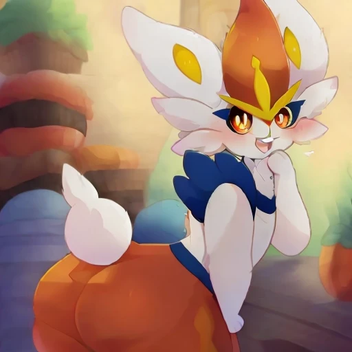 absurd res, (masterpiece, best quality:1.1), arceus, (yousan:1.1), chibi, pokemon \(creature\), no humans, feral, tail, walking, cute, cutesy, from side, looking at viewer, green sclera, red eyes, (detailed eyes:1.2), looking at viewer, detailed background, grass, park, swings, blue sky, clear sky, (4k, hdr:1.3)