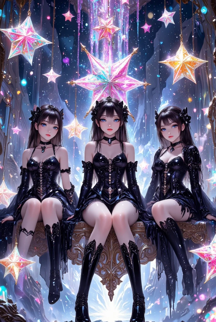 (detailed face and eyes:1.3),(highly detailed hands and fingers:1.3),4girls,,
full body, (sitting on a bench:1.2),bench,smile, holding bouquet, blue flowers,
<lora:circuit_wedding_dress:1>,wearing circuit_wedding_dress,AI_wife,made_of_circuits,inside_church,
Ultra-detail,(highres:1.1),best quality,(masterpiece:1.3),cinematic lighting,