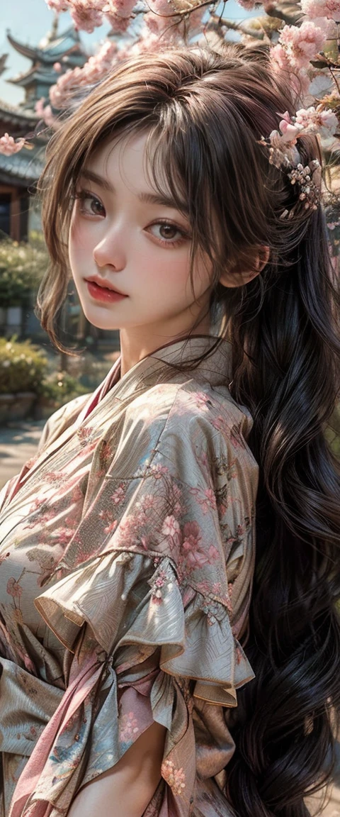 ((Best Quality)), ((Masterpiece)), (Detail: 1.4), 3D, Beautiful Cyberpunk Female Image, HDR (High Dynamic Range), Ray Tracing, NVIDIA RTX, Super Resolution, Unreal 5, Subsurface Scattering, PBR Texture, Post-Processing, Anisotropic Filtering, Depth of Field, Maximum Sharpness and Sharpness, Multi-layer Texture, Albedo and Highlight Mapping, Surface Coloring, Mitsu-Accurate Simulation of Material Interactions, Perfect Proportions, Octane Rendering, Two-color Light, Large Aperture, Low ISO, white balance, regular three-point, 8K RAW, beautiful bright pupils, off-the-shoulder clothes, fine pupils, delicate face and eyes, long eyelashes, blush, delicate and fluffy hair, pink lips, pure, cute, sweet girl, artistic sense, casual wear, high-end sense