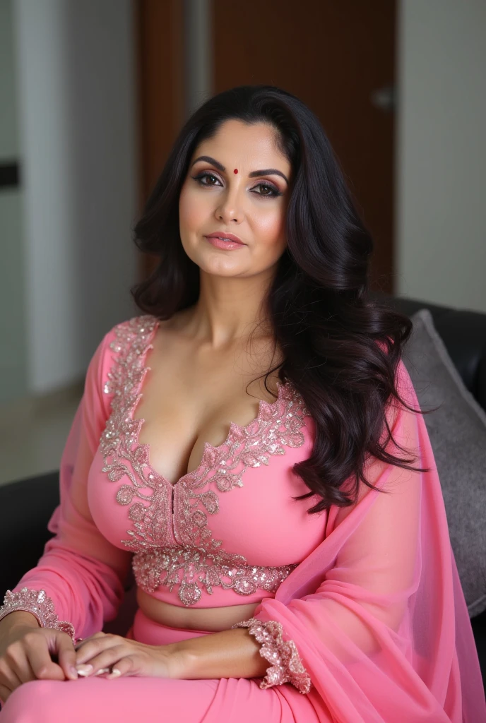 Aishwarya rai Milf wearing a nightgown,in bed, candid photo, with lovely look, sie boob, nightgown, 40 years old women, looking hot, (cinematic:1.3), intricate details, (ArtStation:1.2),sideboobs