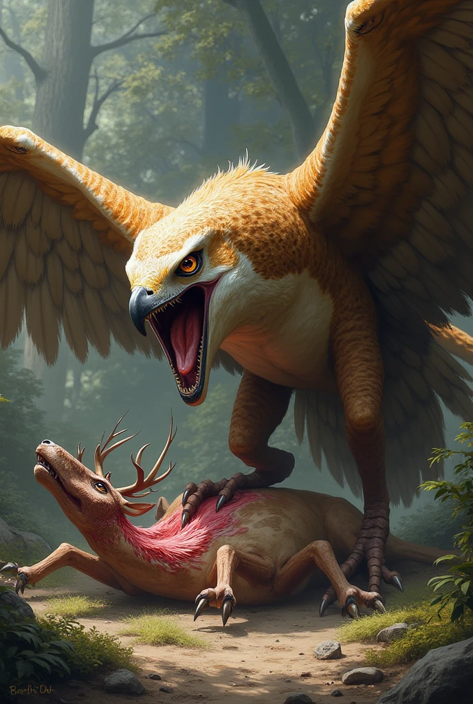 (feral gryphon Gilda), human male, score_9, score_8_up, dream prompt:score_9, beautiful, detailed cute face, blushing, shocked expression, cowgirl position, looking surprised, crying, forest, male/female, after sex, crying, aftersex, hyper gaping vagina, leaking, leaking vagina, cum, impregnation, screaming, sobbing, gaping, huge penis, saliva, pov, ((closed eyes)), paws in view, huge paws