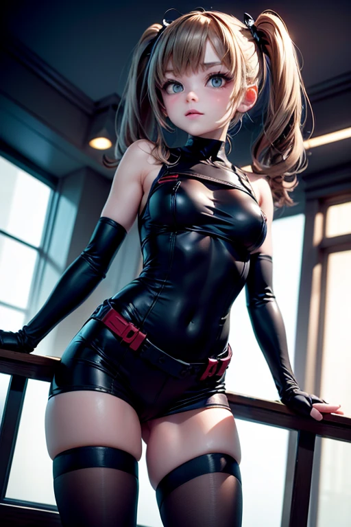 1 girl, solo,dynamic pose, cowboy shot,, (((3d, video game))),masterpiece, best quality, intricate details, 8k uhd, perfect face, perfect eyes, aerith gainsborough,choker, cropped jacket, black bunny suit,black bunny ears,pantyhose:(masterpiece、top-quality:1.2)、cowboy shot、独奏、1girl、A smile、see the beholder、ponyTail、((bunny girl))、(Leotard)、pantyhose 1 girl, solo,dynamic pose, cowboy shot,, (((3d, video game))),masterpiece, best quality, intricate details, 8k uhd, perfect face, perfect eyes, aerith gainsborough,choker, cropped jacket, black bunny suit,black bunny ears,pantyhose: