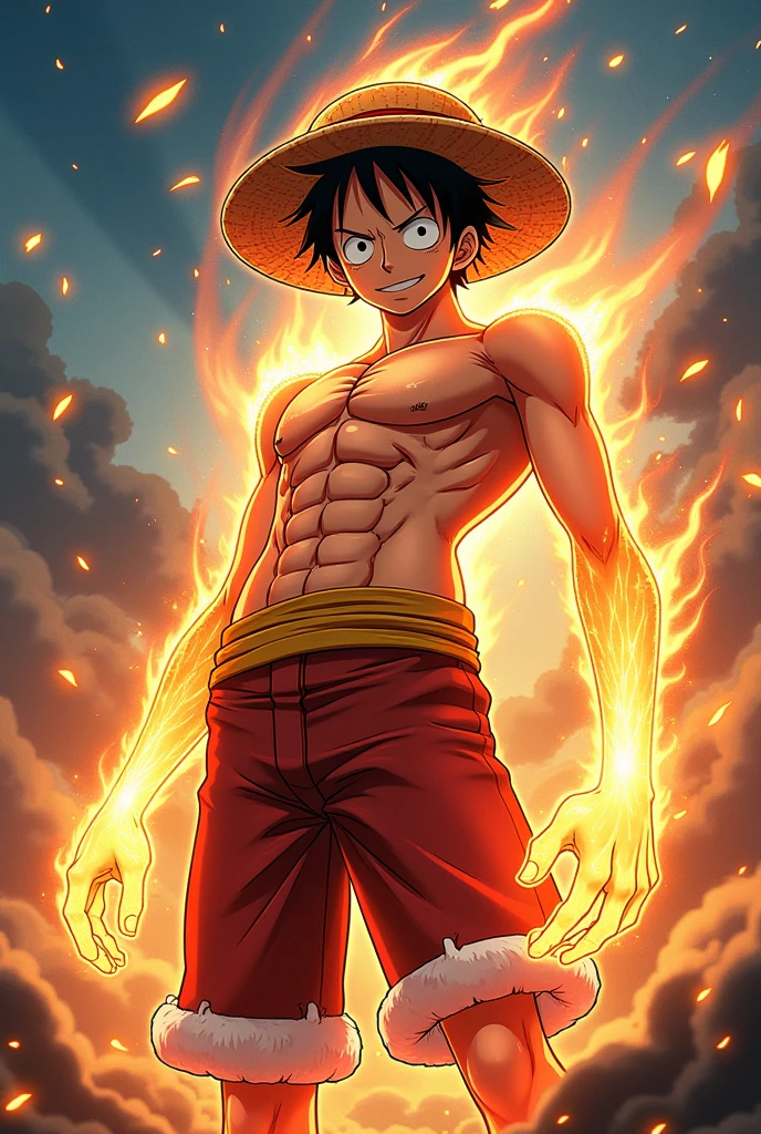 One Piece, Luffy, Nika form