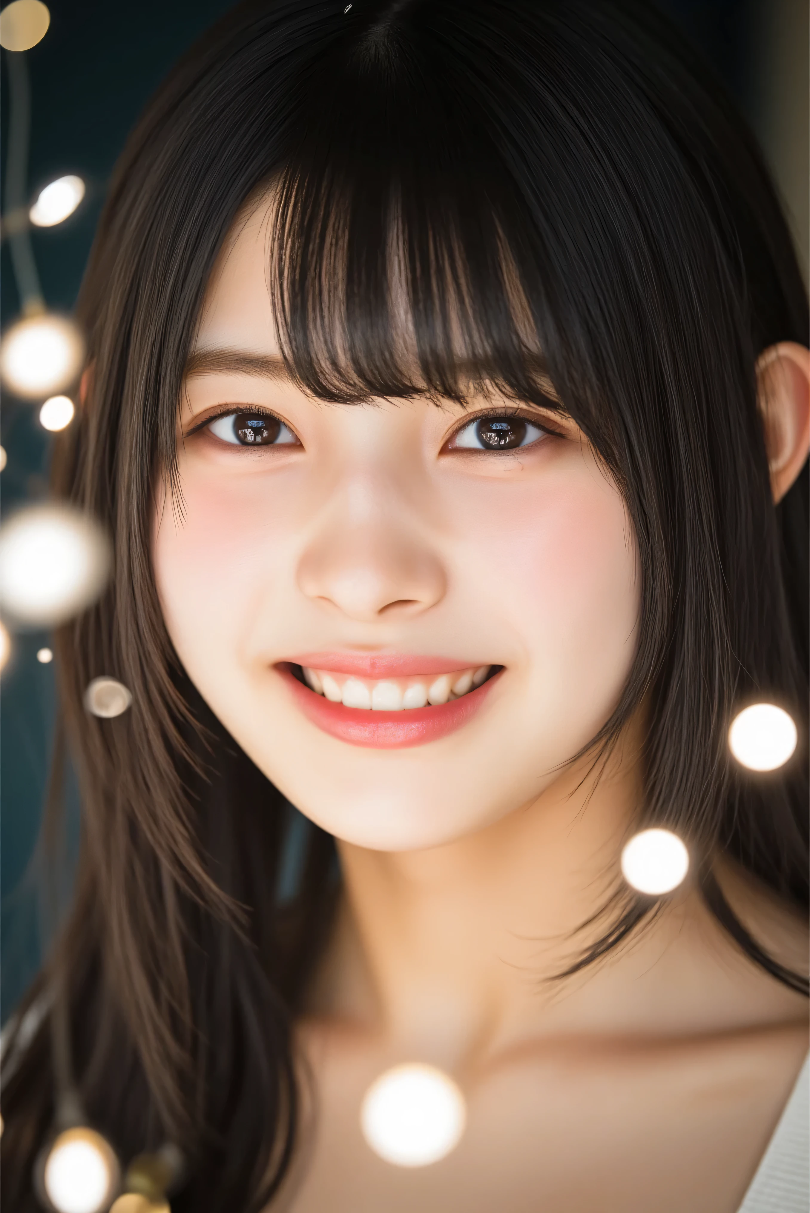 intense flash Highest Quality best quality big smile