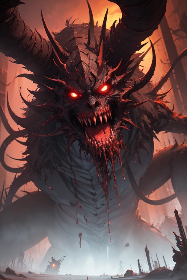 a fanz disgusting monster design, body horror creature, dof, high definition, detailed, intricate,
