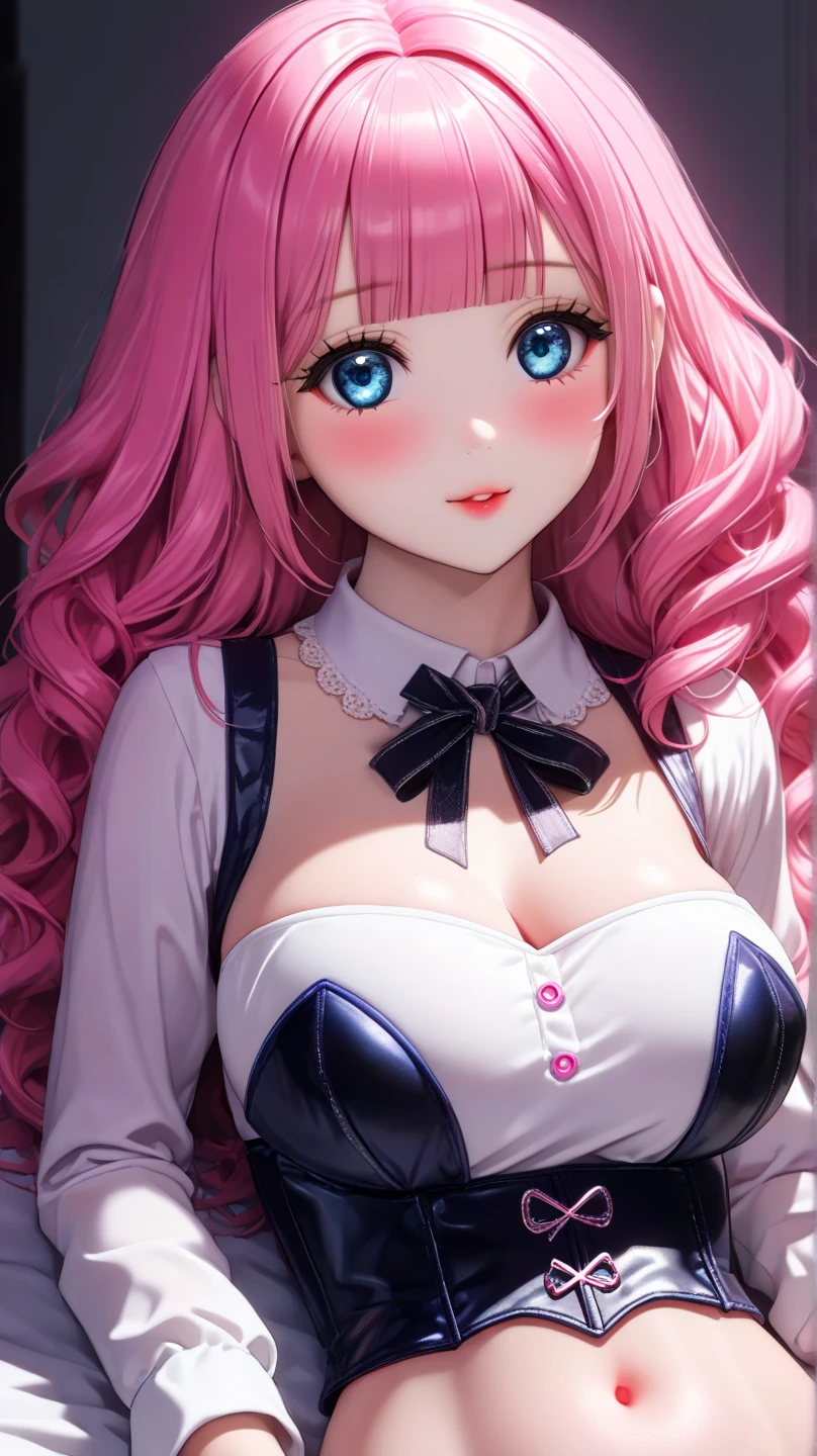 {{{{{16k}}}}}, {{{{{She is forcibly transformed into a love doll that can be freely fucked, regardless of her own will, fitted with a collar and converted into a Cute saint silicone love doll, and when a large amount of silicone agent is poured into her, her breasts become even larger and deeper with cleavage, her expression got cute feminine, her eyes and skin are changed to fake silicone ones, Her proudly shiny hair is replaced by a wig, and her body, face, and poses are converted into a silicone love doll idealized by her master, her ears transformed into cat's ears, When she is injected with a large amount of cuteness silicone and her face is remade into a super cute face, Completely transformed into a silicone love doll she loses her energy and lies on her back on the bed with a blank expression on her face}}}}},{{{{{Ultra High-resolution realistic movie of neat virgin silicone love doll as pretty as a actress in luxury bedroom}}}}},{{Extremely detailed}},{{{{{integrated her head pure small, thick lips, Enchanting thick gross idol's Lips}}}}},{{{{{bang hair}}}}},{{{{{She get more attractive and smoother her body, Her white tits are so fluffy, and are depicted in great detail without any willpower}}}}}