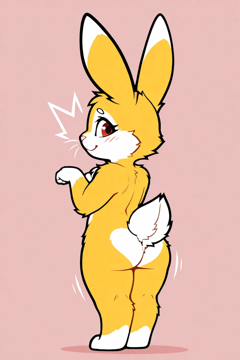 cartoon drawing of a woman with a dog on her lap, thicc, けもの, small curvy woman, high quality fanart, insanely inflated hips, female furry mini cute style, thighs!!!!!!, ❤🔥🍄🌪, female fursona, lola bunny fanart, (sfw) safe for work, no tail, bending over, nsfw, eyes closed, highly detailed skin, g-string