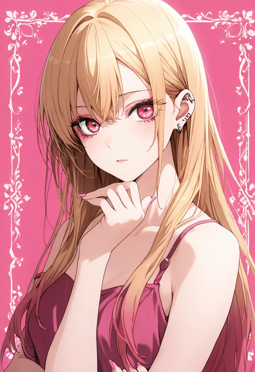 (Day),Simple white background, kiss face blowing a kiss glossy looking very very angry at you for looking at her boob ,Wipe Stand still,
choker, clavicle,Green tie and shirt,, Collared shirt,
ring,jewelry,
red eye,bangs, Blonde Hair,Long Hair,
1 girl, 20 years,young woman,beautiful Finger,beautiful long legs,beautiful body,beautiful Nose,beautiful character design, perfect eye, perfect face,expressive eye,Perfect balance,
View Viewer,(Focus on her face),Mouth closed, (Innocent_big_eye:1.0),Light_笑face,
Official Art,Highly detailed CG Unity 8k wallpaper, Perfect lighting,colorful, bright_front_face_Lighting,Shiny skin,
(masterpiece:1.0),(Highest_quality:1.0), 超High resolution,4K,Super detailed,
photograph, 8k, High resolution, High resolution, Absurd:1.2, Kodak Portrait 400, Film Grain, Blurred Background, Bokeh:1.2, Lens flare, (Vibrant_color:1.2),プロのphotograph,
(beautiful,big_chest:1.4), (beautiful_face:1.5),(narrow_Waist),