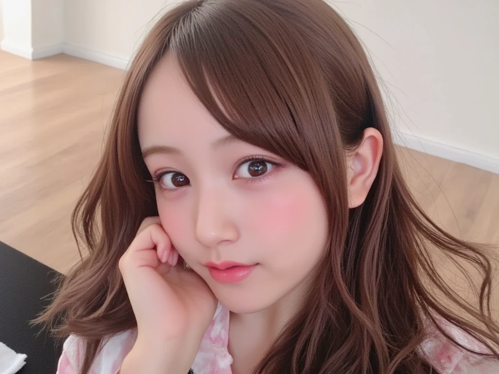 My Wife、She resembles Haruka Hantani and Tsubasa Honda from Nihon University.。21 years old, long blonde hair, half-up style。とてもとてもとてもとてもかわいい❗めちゃめちゃめちゃめちゃかわいい‼️