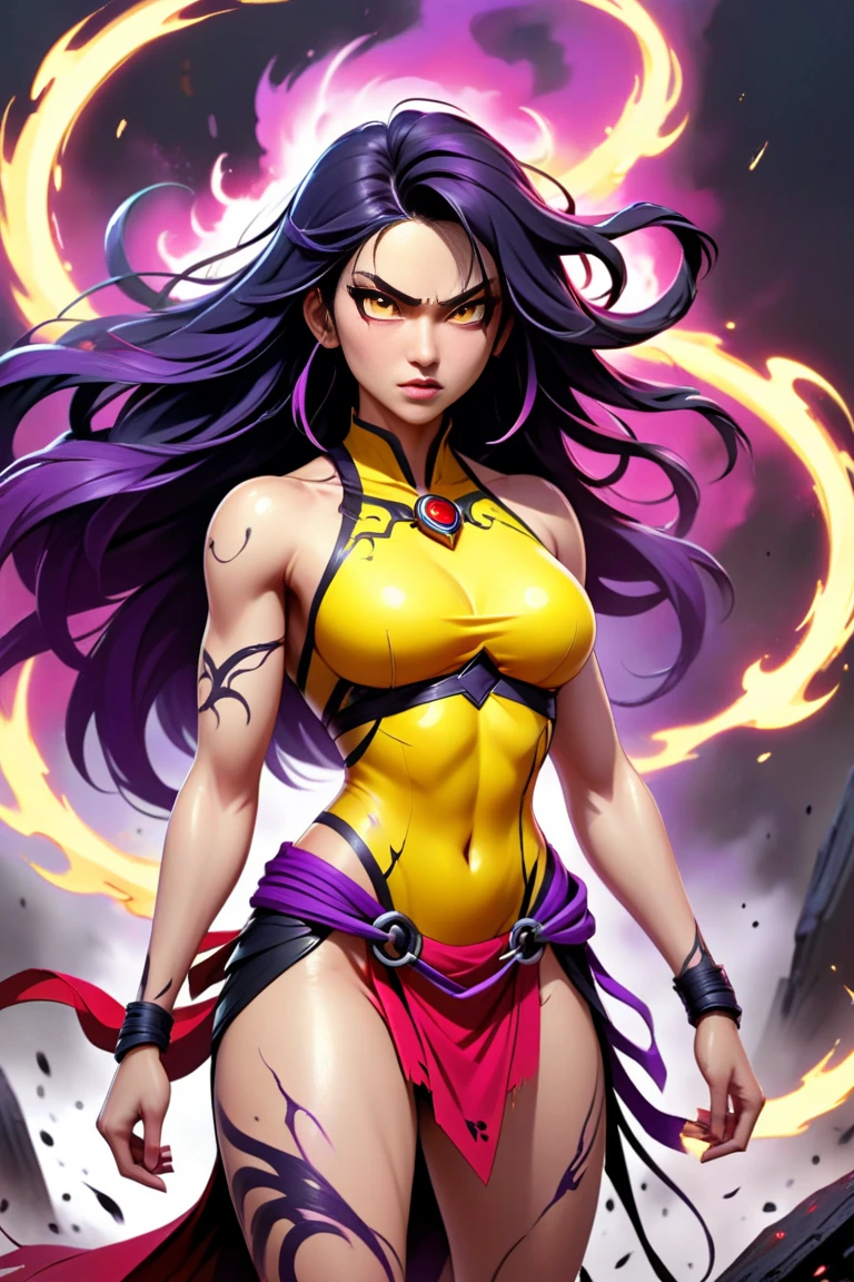jojo's bizarre adventure, homem musculoso em poses gulosas, cores vibrantes , yellow sky background, poses, velho joseph joestar, (lutando), pose gulosa, cores vibrantes , 4k, full realistic jojo's bizarre adventure, mulher musculosa em poses gulosas, cores vibrantes , yellow sky background, poses, Joline Kuro, (((lutando))), pose gulosa, cores vibrantes , 4k, full realistic --auto --s2
