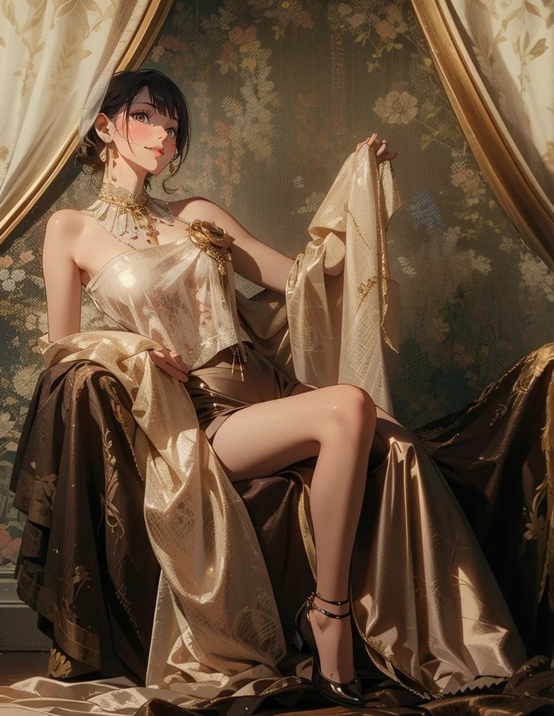 (extremely detailed CG unity 8k wallpaper), (masterpiece), (best quality), (ultra-detailed), (best illustration), (best shadow), (absurdres),
BREAK
girl, sweat, steam, medium breast, nsfw, looking at viewer,