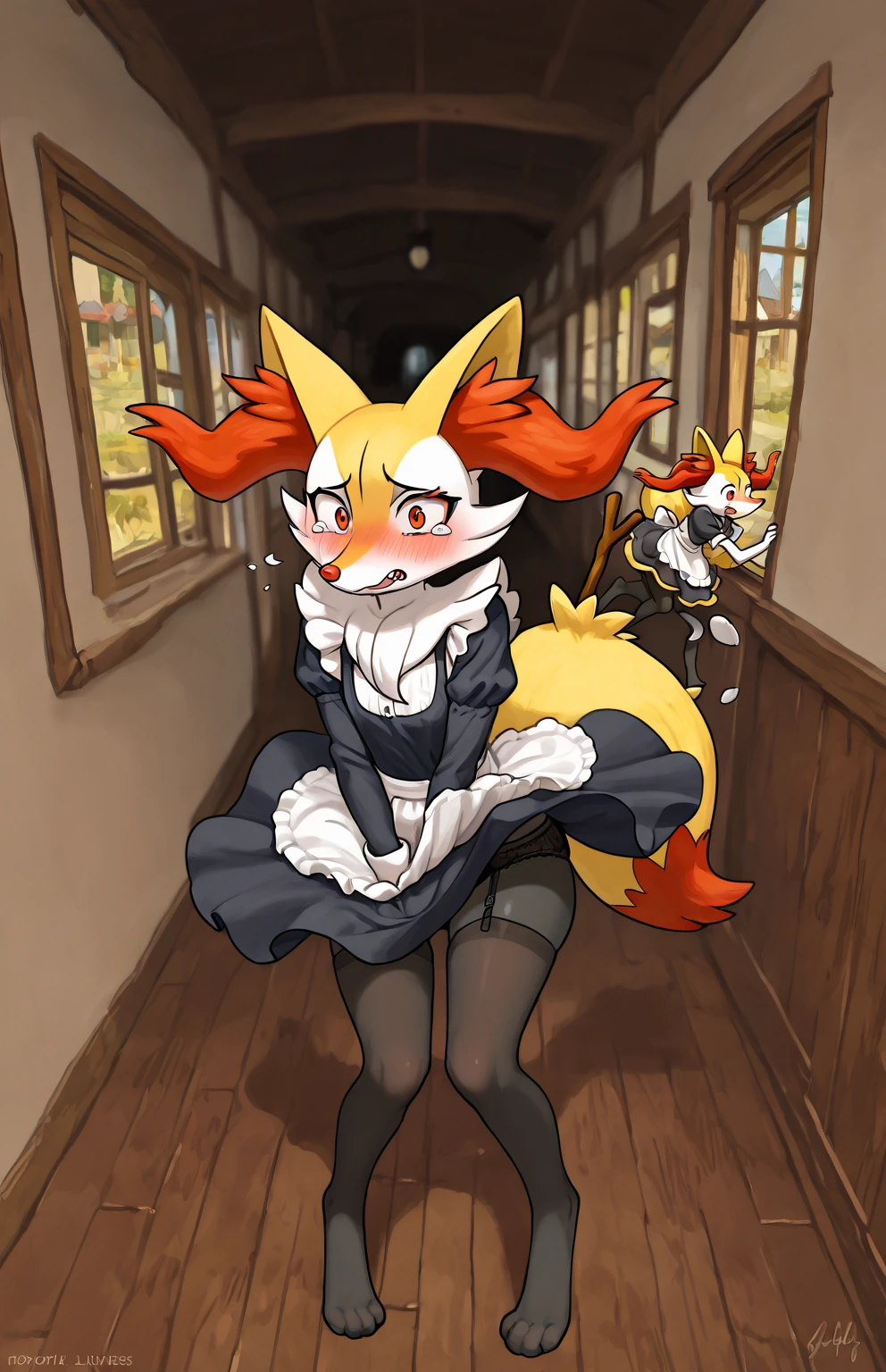 Anime. 1 girl. Baby. Kitsune. Blonde. Long hair. Blue eyes. Beautiful eyes. Perfect eyes. Expressive eyes. Blind eyes. Blind. Ideal face. Ideal anatomical body. Beautiful long legs. Beautiful body. Beautiful nose. Fox ears. Fox's tail. 12 years old. Embarrassment. Blush. Beautiful character design. Shiny skin. Dirty tunic. Torn Tunic. Slave. Collar. Shackles. On a chain. No panties. Barefoot. White cane in hand. Hand on crotch. Urinary incontinence. She wants to pee. She needs to pee. She has a strong, desperate urge to pee. He squeezes his crotch tightly. Rubbing the crotch. Slight forward bend. She peed herself. The girl can't stand straight. She pees standing up. She peed herself while standing in the raov market. Middle Ages. Fantasy. City. Town Square. Slave market. Tears on eyes. Cry. Snot flows from the nose. Whole body. nsfw. Official art. Extremely detailed CG Unity 8k wallpaper. Ideal lighting. Ultra high resolution 4K. Super detailed 8K. A high resolution.